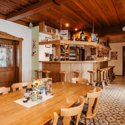 Bw Theke Gaststube Chambtaler Hof Runding